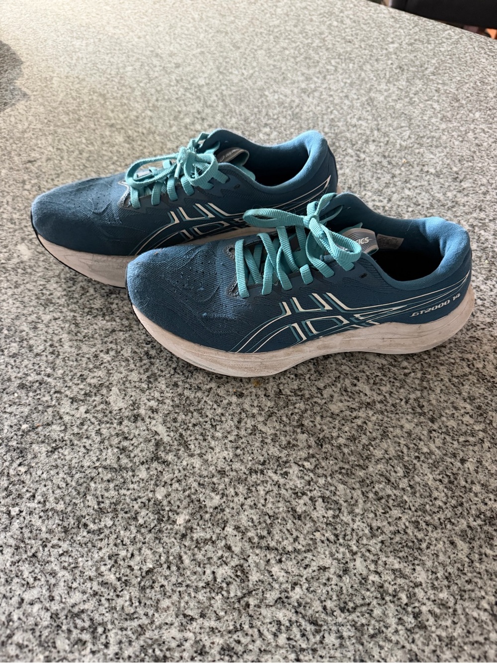 ASICS Blue Running Shoes - Lightweight Comfort